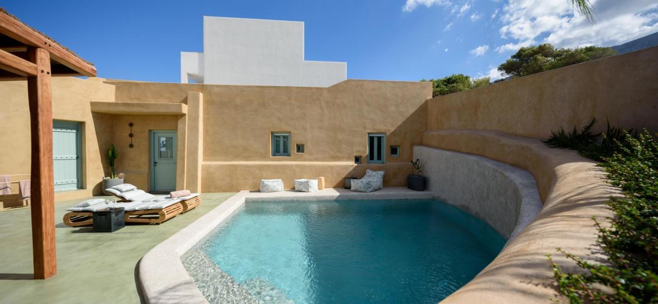 Villa Potamos Luxury House, Private Pool, Santorini Éxo Goniá Exterior foto